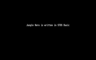 Jungle Hero atari screenshot